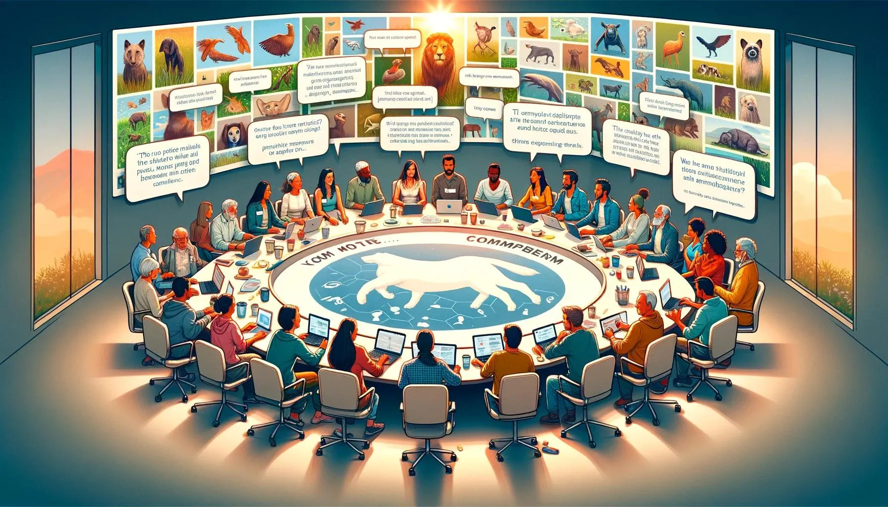 コメントで深める動物愛